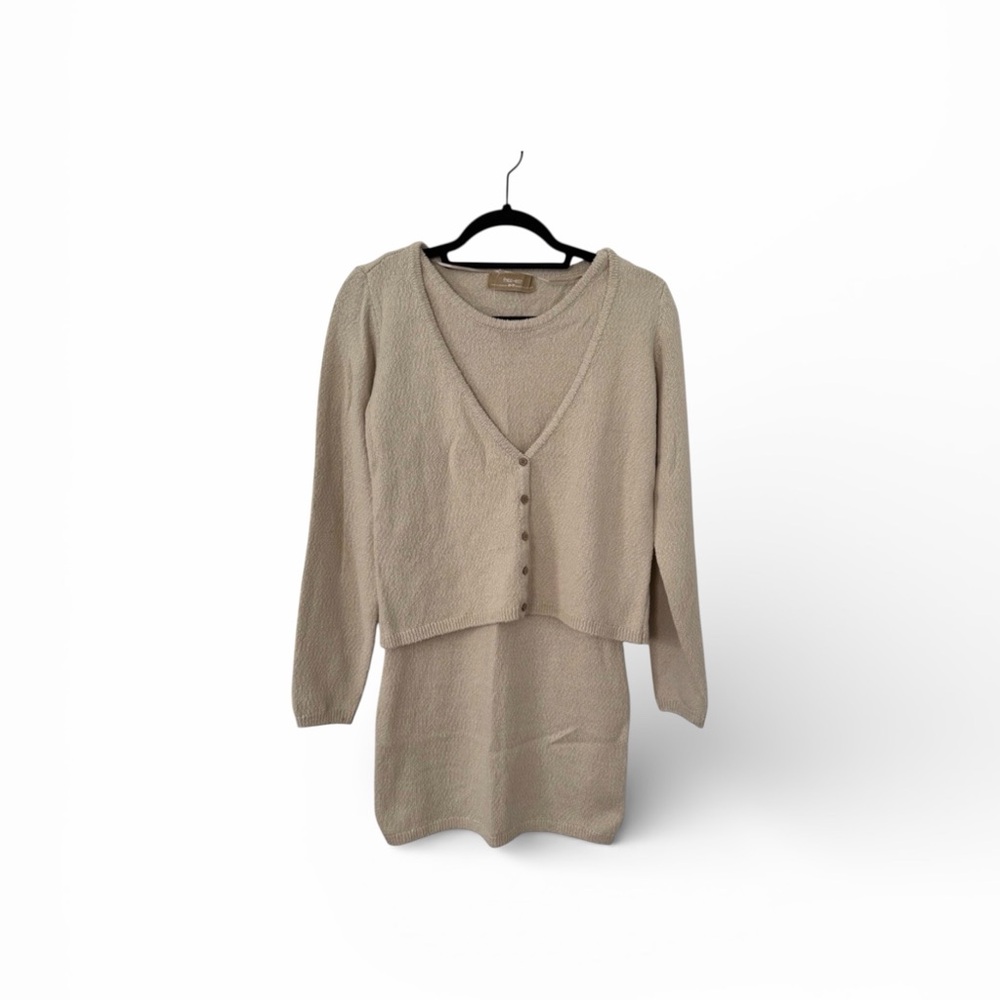 FREE PEOPLE SADIE MINI  DRESS AND SWEATER SMALL - Picture 5 of 7